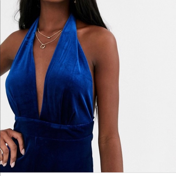 tall velvet jumpsuit